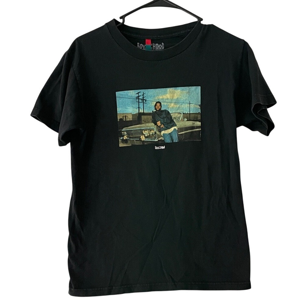 Boyz N The Hood Graphic T-Shirt Mens Small Black Excellent Ice Cube Movie Tee